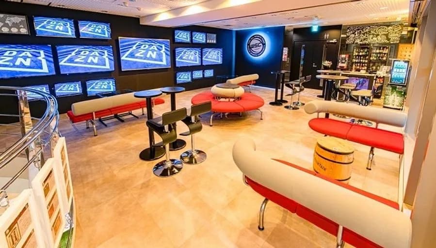 SPORTS LOUNGEの会場内観